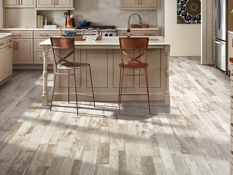Luxury vinyl flooring is extremely versatile